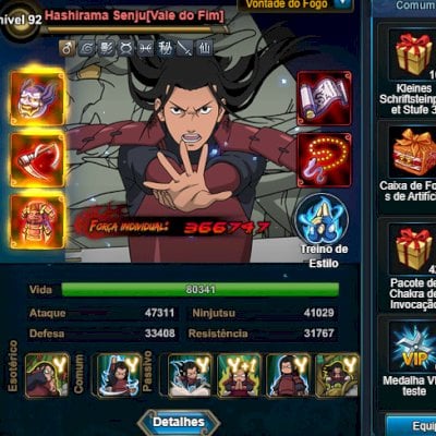 Naruto Online (S831) - 32k de cupons + hashirama vale do fim