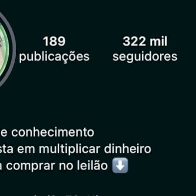 Conta do insta pra ir logo