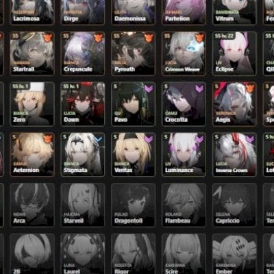 Punishing Gray Raven PGR conta | 71% dos personagens | lvl107
