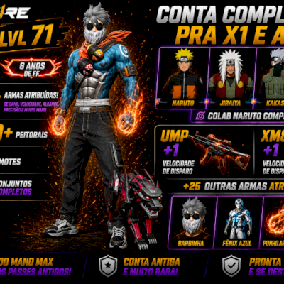 Conta Para Jogador de X1 e AP