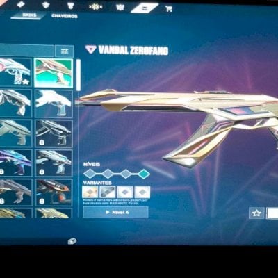 Conta / Skin Vandal Gaia, Kuronami/ Faca RGX/ Phantom RGX/ Sheriff Imperial.