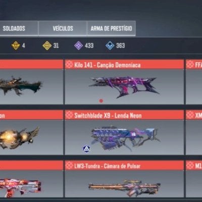 Vendo minha conta do cod mobile