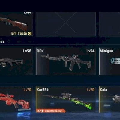 Conta blood strike com várias skins