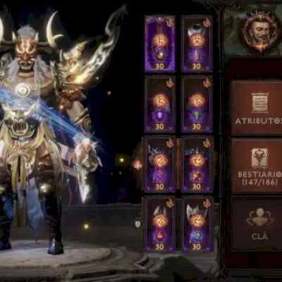 DIABLO IMMORTAL 2K RESSONANCIA+PLATINA+SALVADOR