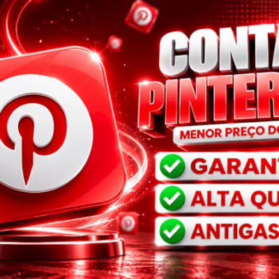 [PROMOÇÃO] CONTAS PINTEREST NOVAS | ALTA QUALIDADE