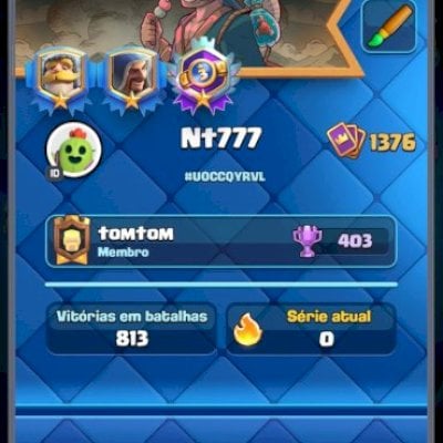 CONTA FULL COM 8K TROFÉUS!