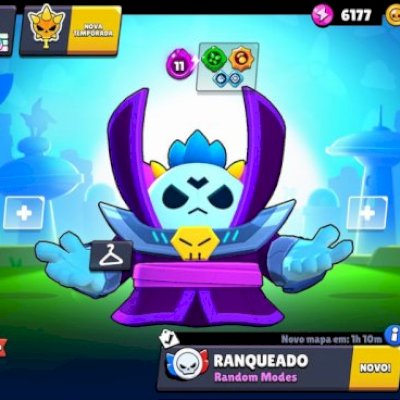 Conta Brawl Stars com skins raras