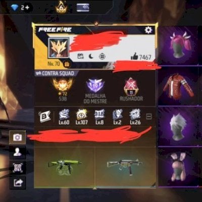 CONTA RAIZ PRIME 6 LVL 70, COM RAGNAROK E MUITO MAIS