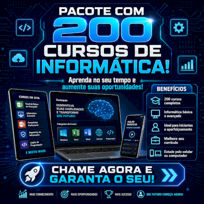 200 CURSOS DE INFORMATICA 2026