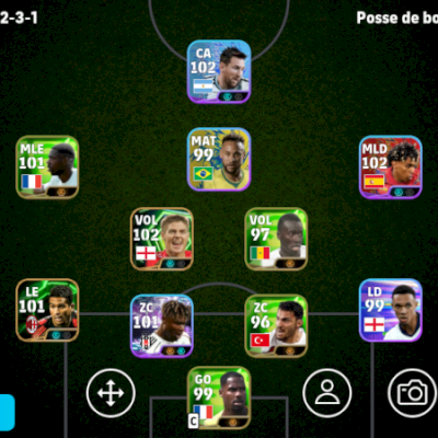 CONTA EFOOTBALL FORÇA 3088 3 SHOWTIMES E 2 ICONS