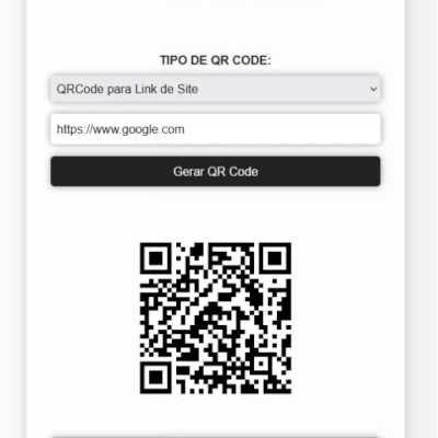 Script Para Gerar de QR Code - Atualizado