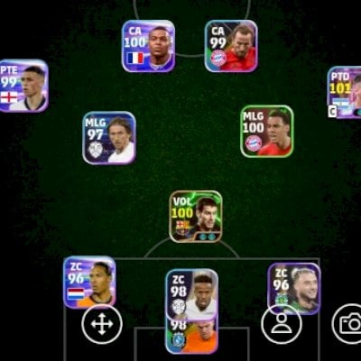 Conta de effotball