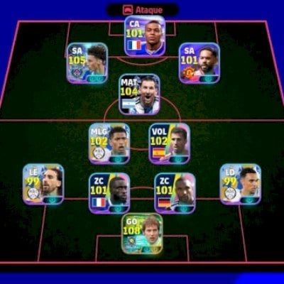 CONTA EFOOTBALL MOBILE