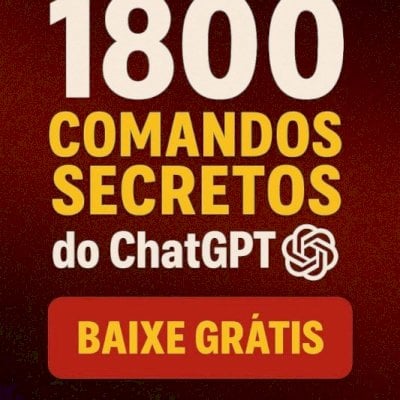 1800 COMANDOS SECRETOS do ChatGPT 🤯🤖