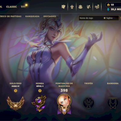 CONTA LOL | 333 SKINS | SEASON 2013 | 100% SEGURA