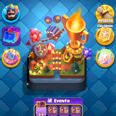 Conta clash royale e COC.
