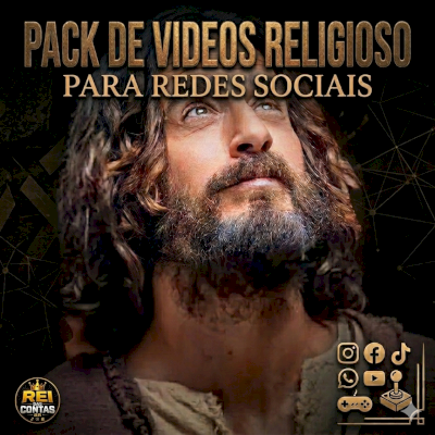 🔥 PACK DE CORTES RELIGIOSOS - 250+ VÍDEOS PARA CRESCER TIKTOK, INSTA E KWAI!