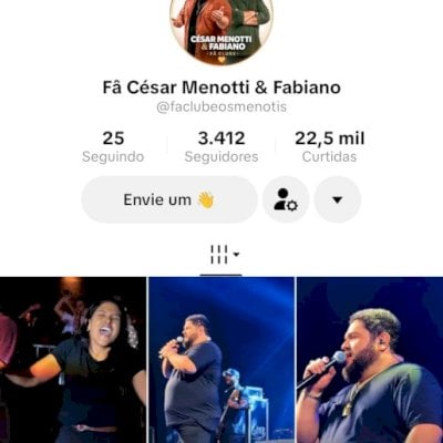 Vendo conta do tik Tok bem engajada