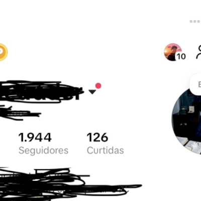 Conta Tiktok 1k900 Seguidores +12 Reais Pra Sacar No Painel