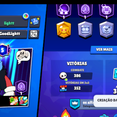 Conta com 10 de troféus
