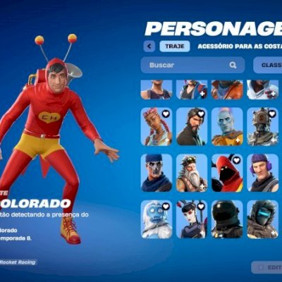 Conta fortnite com skins antigas e novas. + Salve o mundo