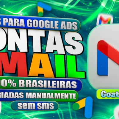Contas Gmail Novas De Qualidade - Ip Brasil G-Ads