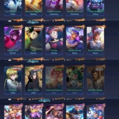 515 Skins (Hunter x Hunter Complet! + 3 Legends + 2 StarWars and more)