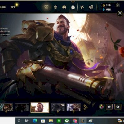Conta Lol Com Graves Vitorioso.