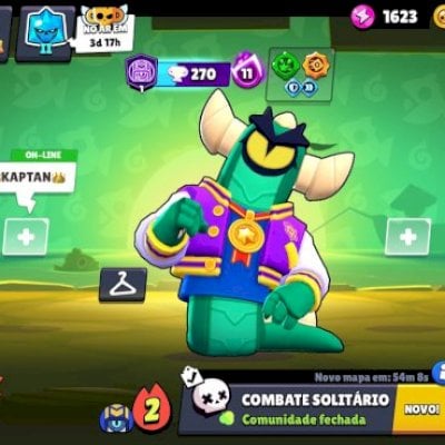 Brawl Estrelas⭐ 51k+ Troféus⭐ 21 Hypercharge ⭐ 300 Skins ⭐ 101 Brawlers