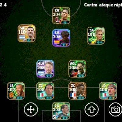 🔥 CONTA eFootball — TIME DOS SONHOS