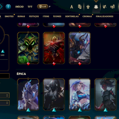 Vendo conta de LoL para pagar minha formatura da faculdade me ajuda!
