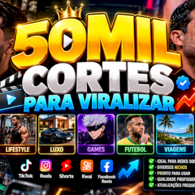 50 MIL CORTES PARA VIRALIZAR | Ruyter, Pablo Marçal, ASMR, Lifestyle +