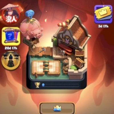CONTA CLASH ROYALE 11000 TROFÉUS