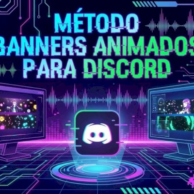 🎨 MÉTODO BANNER ANIMADO: Crie para seu Discord de Graça! (Fácil e Rápido) ⚡