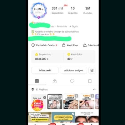 Vendo essa conta kwai