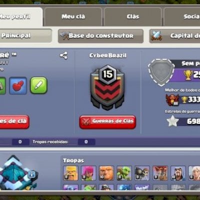 Conta CV13 + 1k gemas
