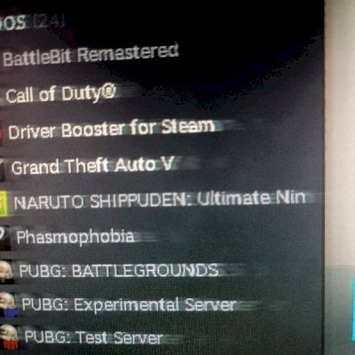 Conta Steam com alguns jogos