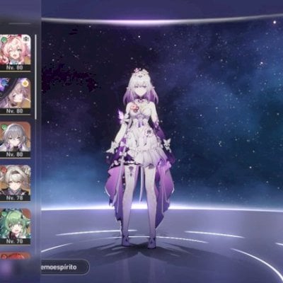 CONTA HONKAI STAR RAIL NÍVEL 70 + 30 T5