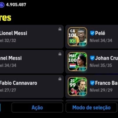 Conta Efootball Mobile à venda