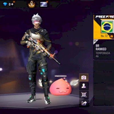 vendo conta de free fire antiga