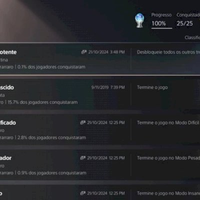 TROFÉU MESSIAS (OUTLAST 2) FAÇO PRA VOCÊ - PS4/PS5