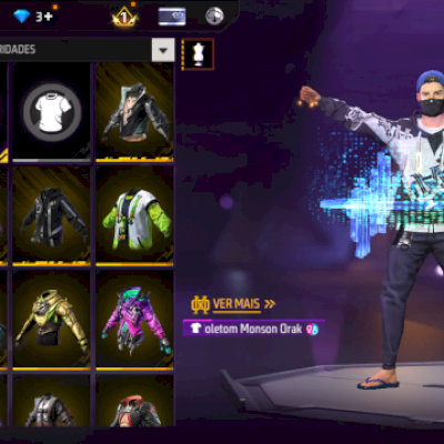 Conta LV 62, com vários passes antigos e raros.