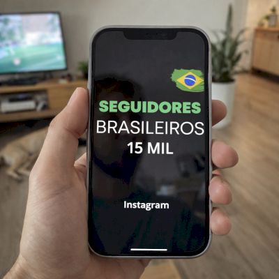 🏆 Seguidores 100% brasileiros
