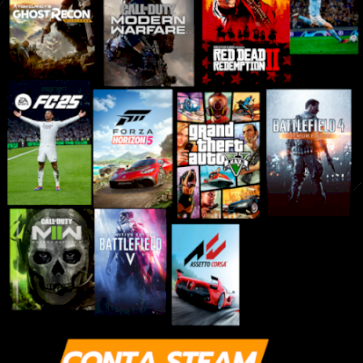 Conta Steam Com 11 Jogos