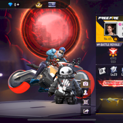 Conta de free fire antiga