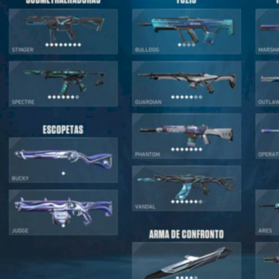 CONTA VALORANT 2K+ GASTOS EM SKIN