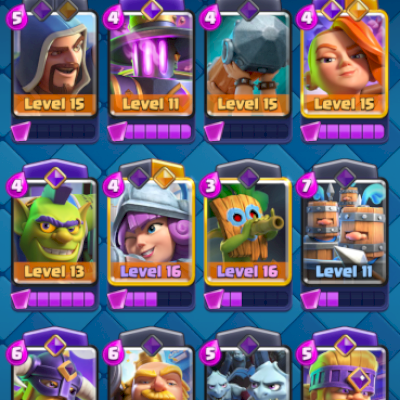 Conta Clash Royale Full 13K+ Trofeus!