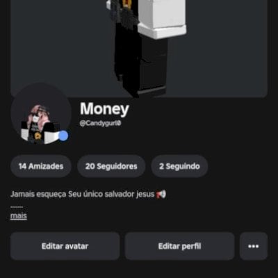 CONTA SUPER GEMADA ANTINGA DE ROBLOX 2008