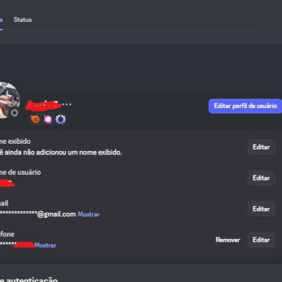 CONTA DISCORD BOOST BUGADO