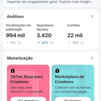 conta tiktok 19k monetizada/tiktok shop